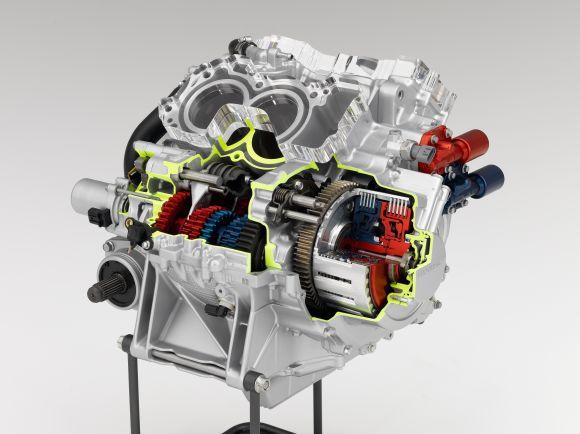 Transmission à double embrayage pour la VFR 2010.