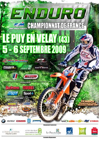 Enduro France - La finale ce weekend au Puy En Velay.