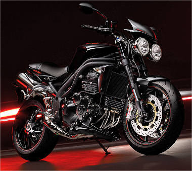 Triumph 1050 Speed Triple 15eme Anniversaire 2009 - Fiche moto - 