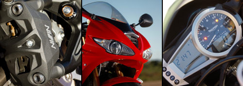 Essai de la Triumph 675 Daytona 2009