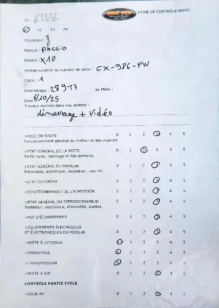 X10 125