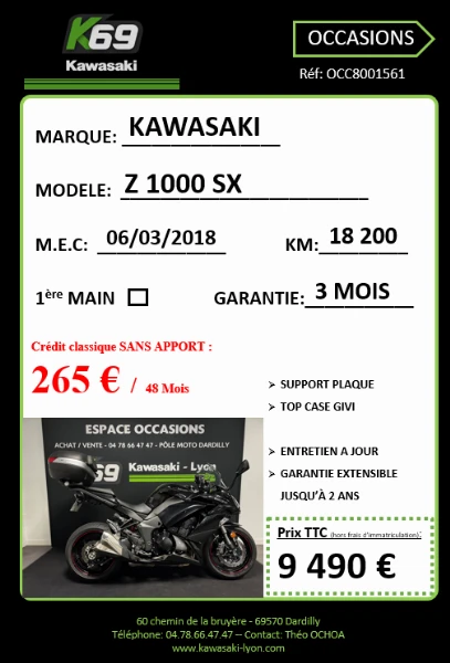 Z 1000 SX