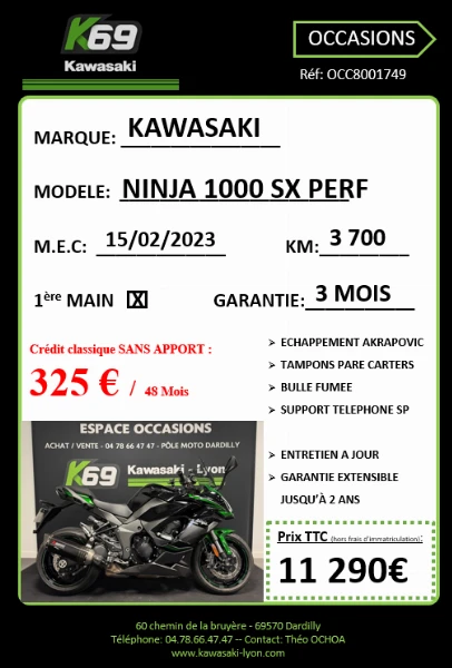 NINJA 1000 SX