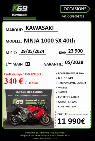 NINJA 1000 SX TOURER