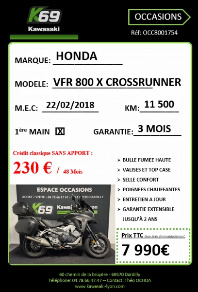 VFR 800 X