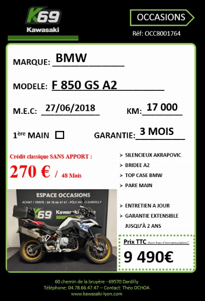 F 850 GS