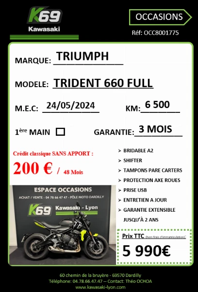 TRIDENT 660