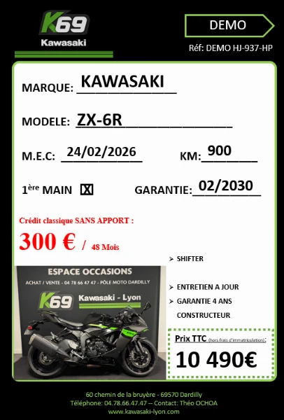 ZX6R 636