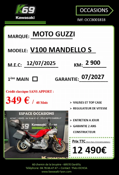 V100  MANDELLO