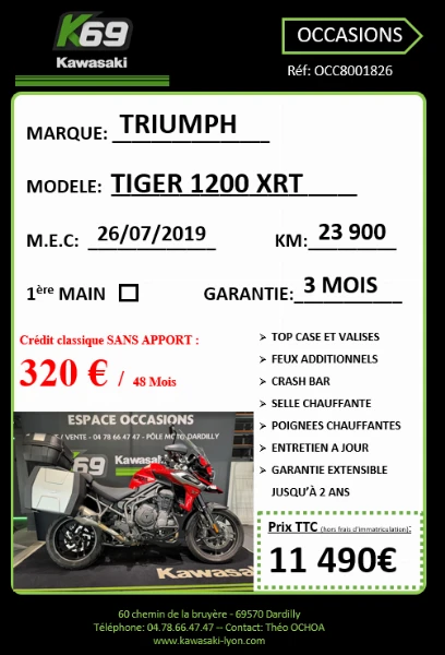 TIGER 1200 EXPLORER XRT