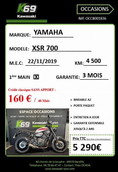 XSR 700 ABS