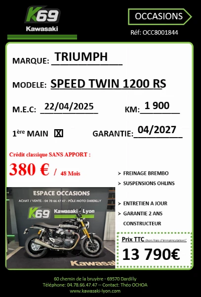 Speed Twin 1200 RS