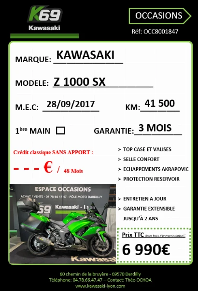 Z 1000 SX