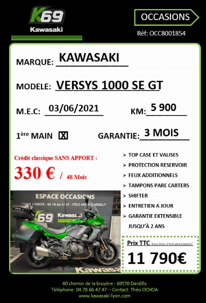 VERSYS 1000 SE GRAND TOURER