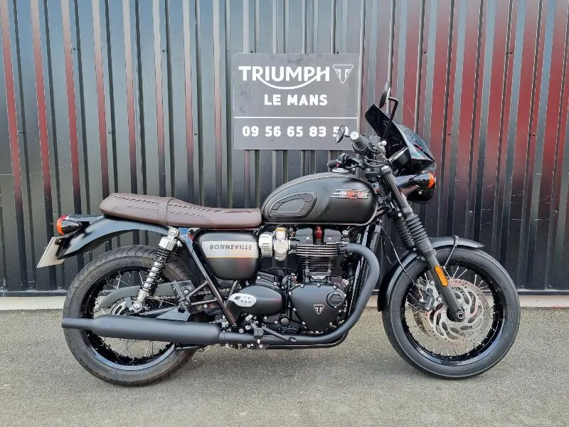 BONNEVILLE T120 Black GOLD LINE Edition