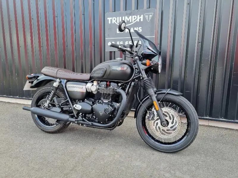 BONNEVILLE T120 Black GOLD LINE Edition