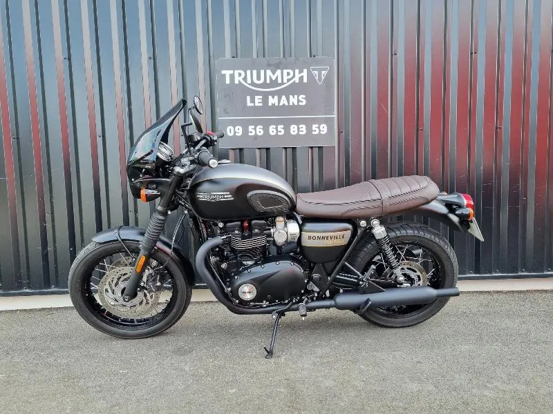 BONNEVILLE T120 Black GOLD LINE Edition