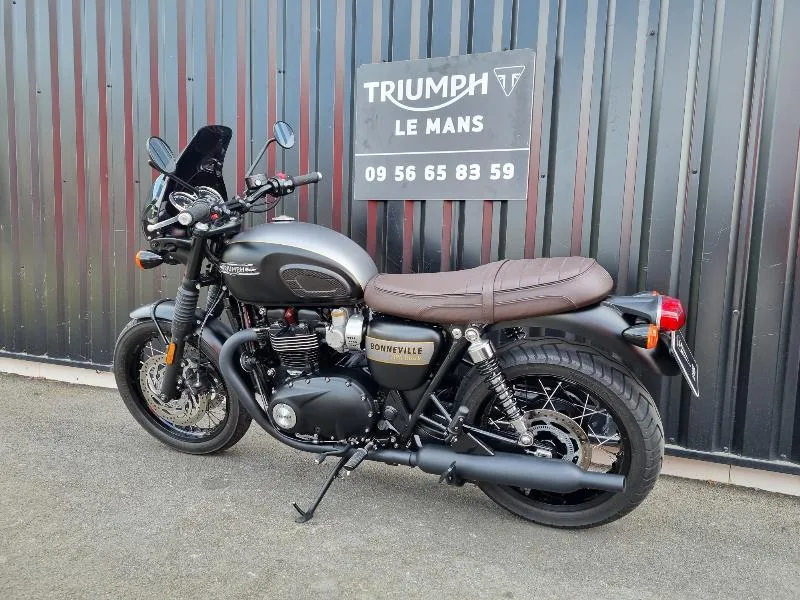 BONNEVILLE T120 Black GOLD LINE Edition