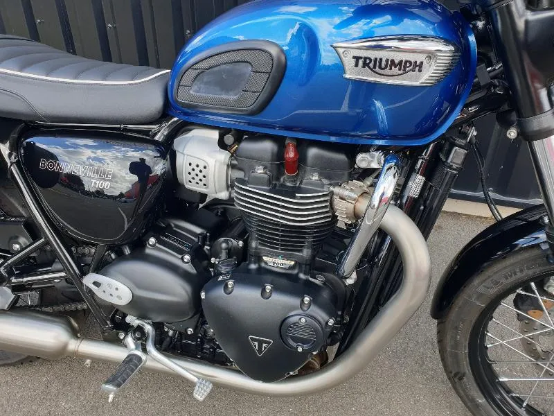 BONNEVILLE T100 CHROME EDITION