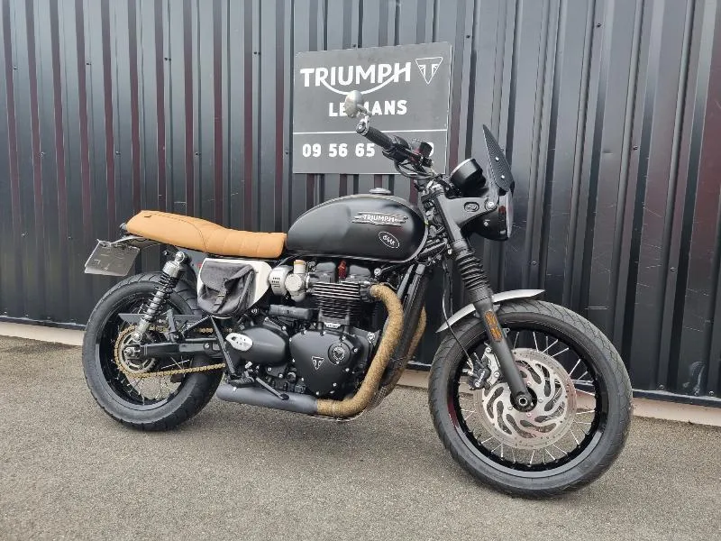 BONNEVILLE T120 Black GOLD LINE Edition