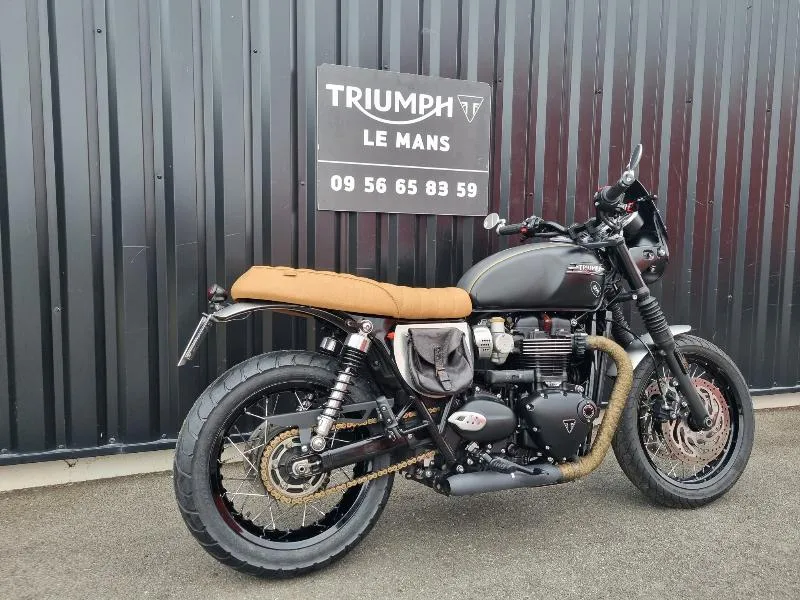 BONNEVILLE T120 Black GOLD LINE Edition