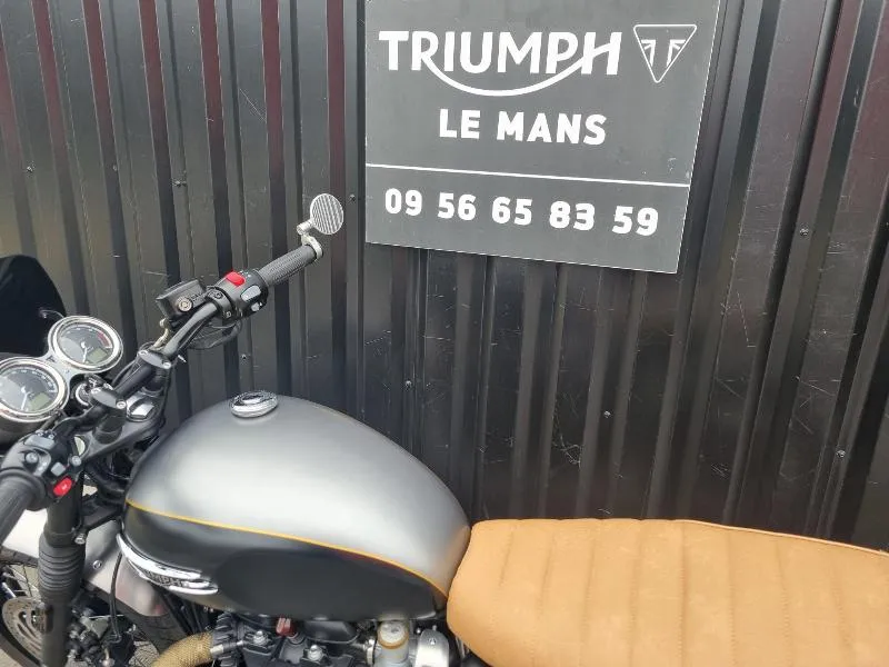BONNEVILLE T120 Black GOLD LINE Edition