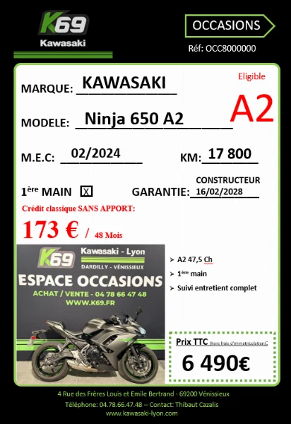 NINJA 650 47.5