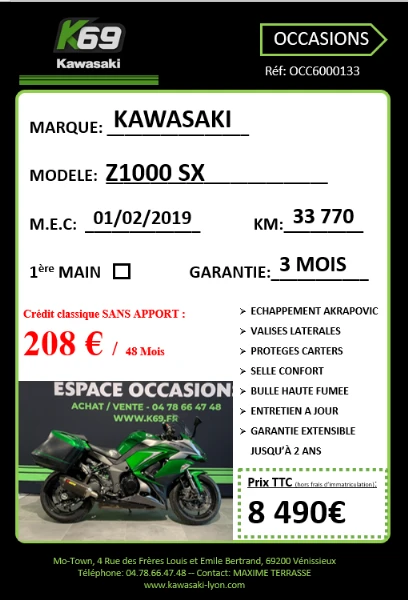 Z 1000 SX