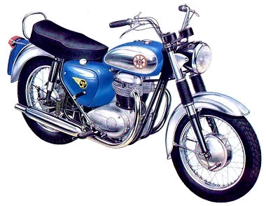Photo de la BSA Thunderbolt 650 1962