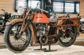 Motorcycle Charron 500 - The motorcycle in wood 1929