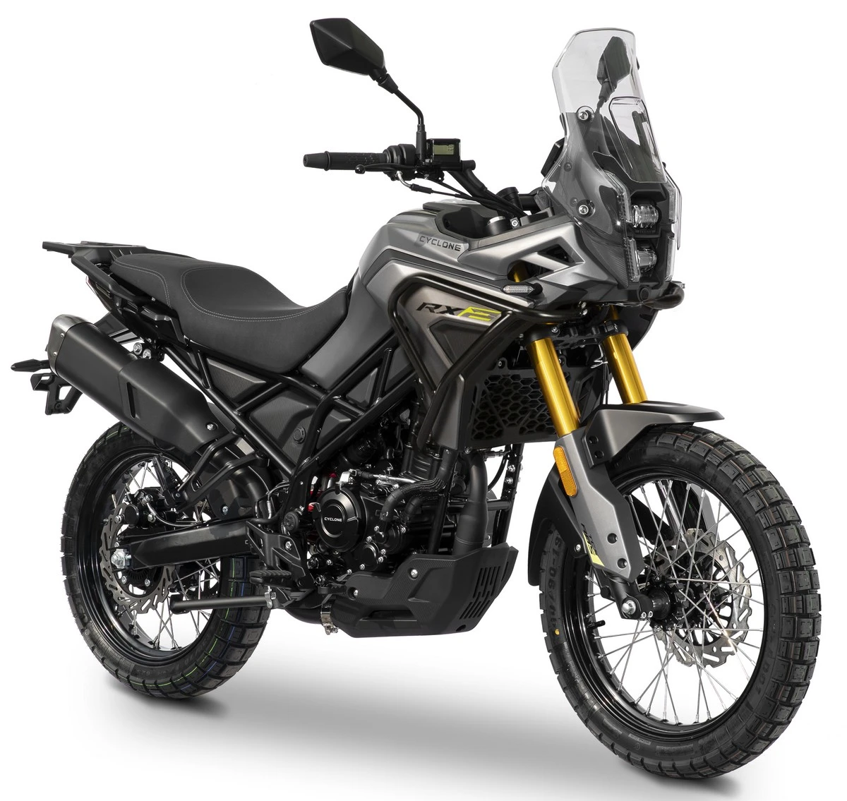 Una moto Cyclone 125 RX2
