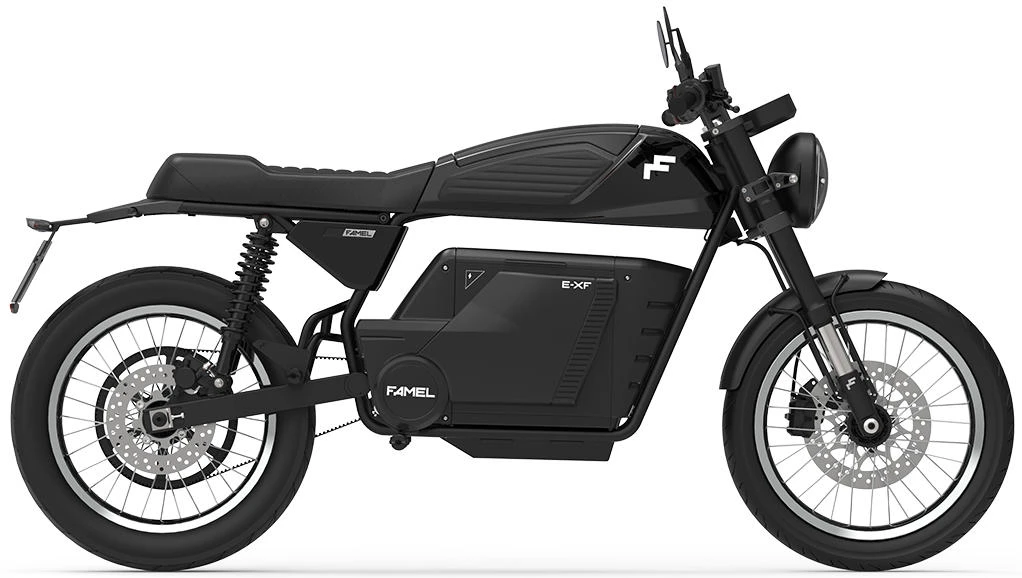 Profile photo of E-XF Café Racer 2026 in color black.