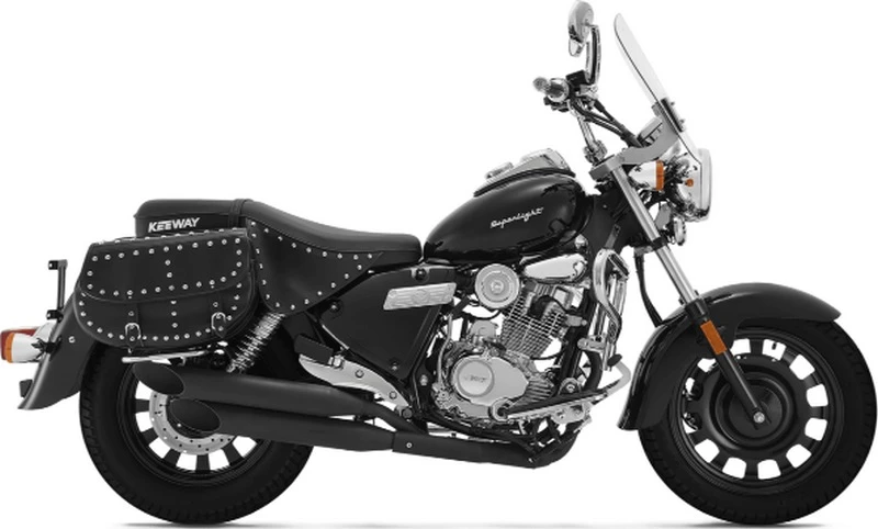 Foto de perfil del Superlight 125 Standard Edition 2025 en color negro.