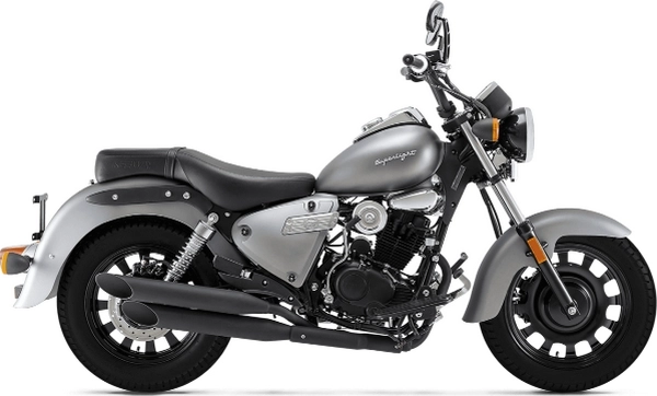 Foto de perfil del Superlight 125 Limited Edition 2025 en color gris.
