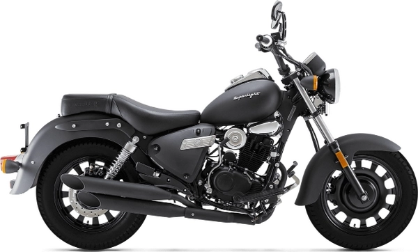 Foto de perfil del Superlight 125 Limited Edition 2025 en color negro.