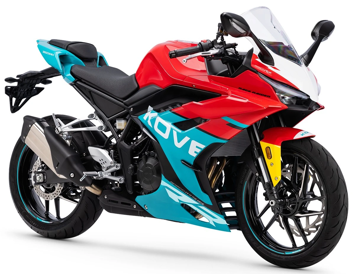 A Kove 350 RR motorcycle