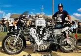 Motorcycle Merlin (Australie) 4500 Kneeslider 1985