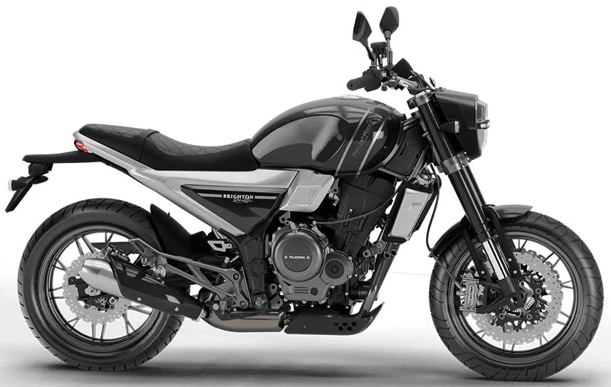 Foto de perfil del Brighton 6 Roadster 2026 en color negro.