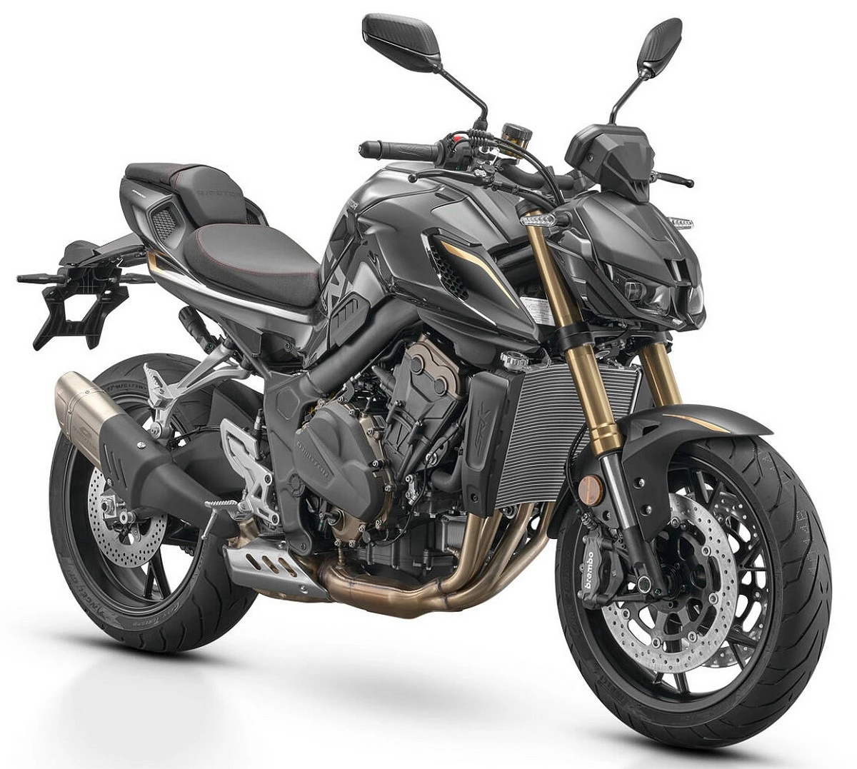 Une moto QJ Motor SRK 800 Dark