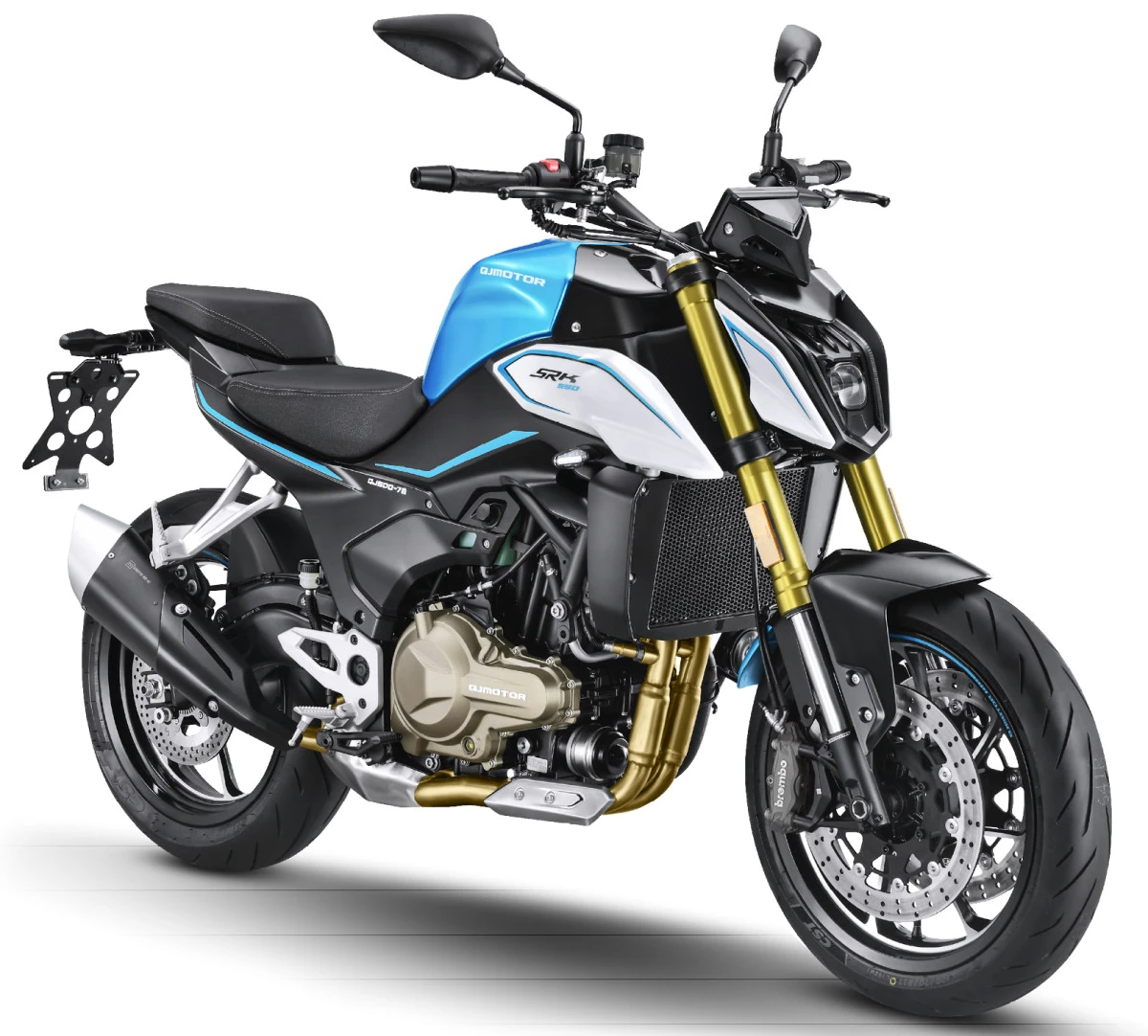 The black SRK 600 with gold trim