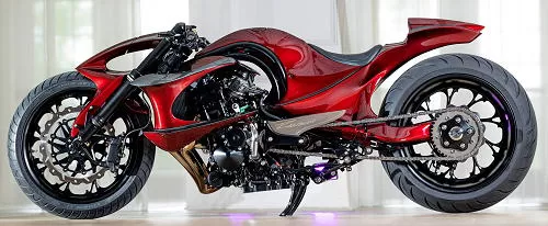 Photo de profil de la 1000 Archangel 2024 en couleur rouge