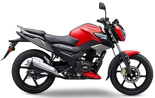 Photo de profil de la 125 Raider 2026 en couleur rouge