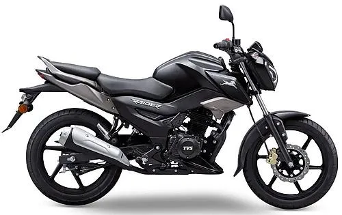 Photo de profil de la 125 Raider 2026 en couleur noir