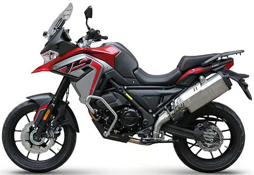 Photo de profil de la 650 DS 2023 en couleur rouge