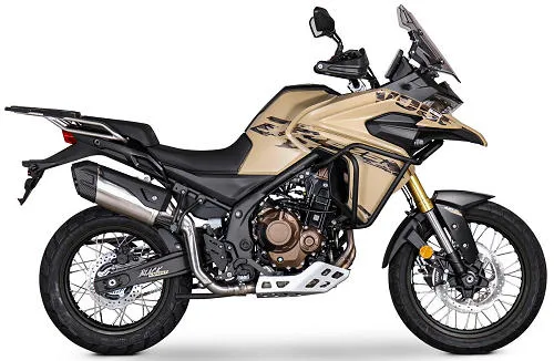 Foto de perfil del DS 625 X 2025 en color beige.