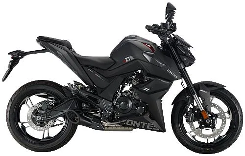 Foto de perfil del 125 U Roadster 2024 en color negro.