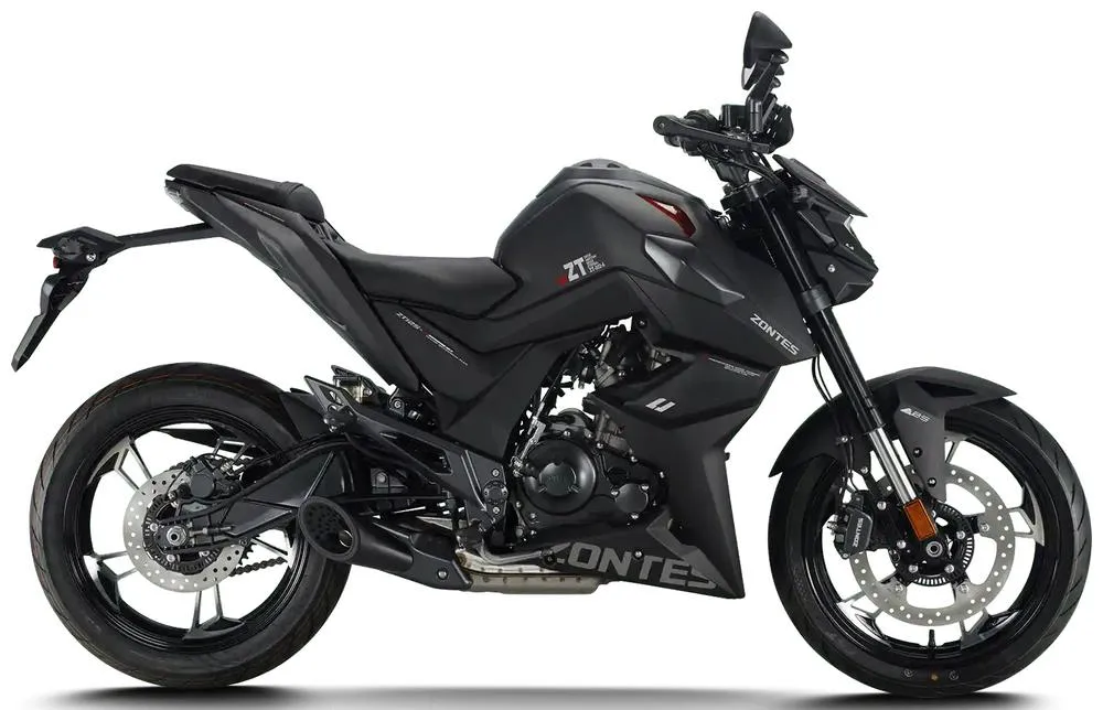 Photo de profil de la 125 Roadster R 2026 en couleur noir