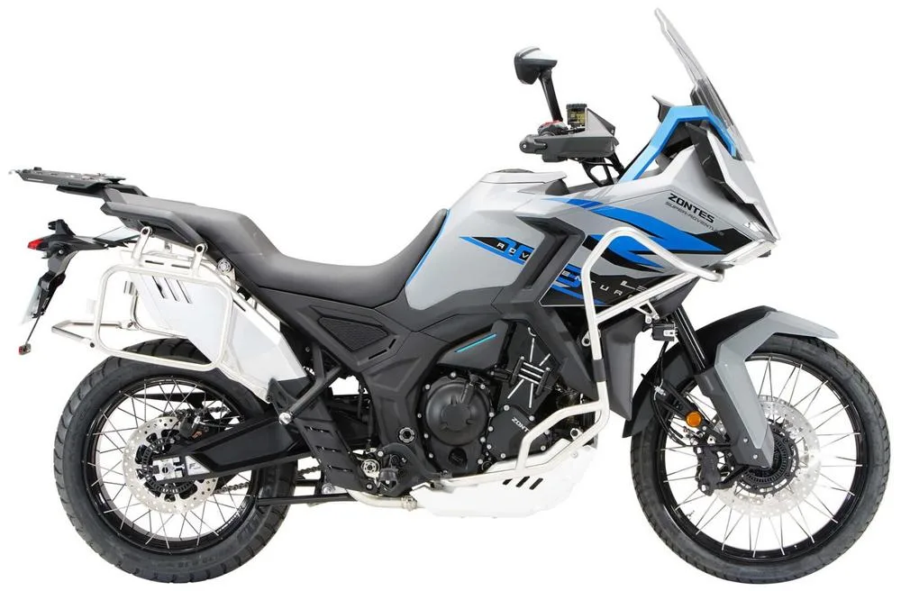 Photo de profil de la 703 F Trail Adventure 2026 en couleur gris