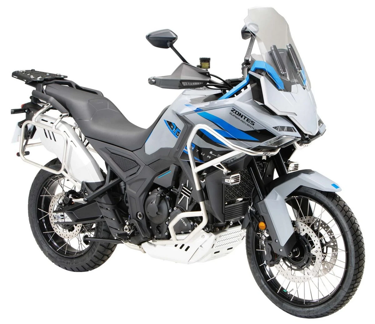 Une moto 703 F Trail Adventure