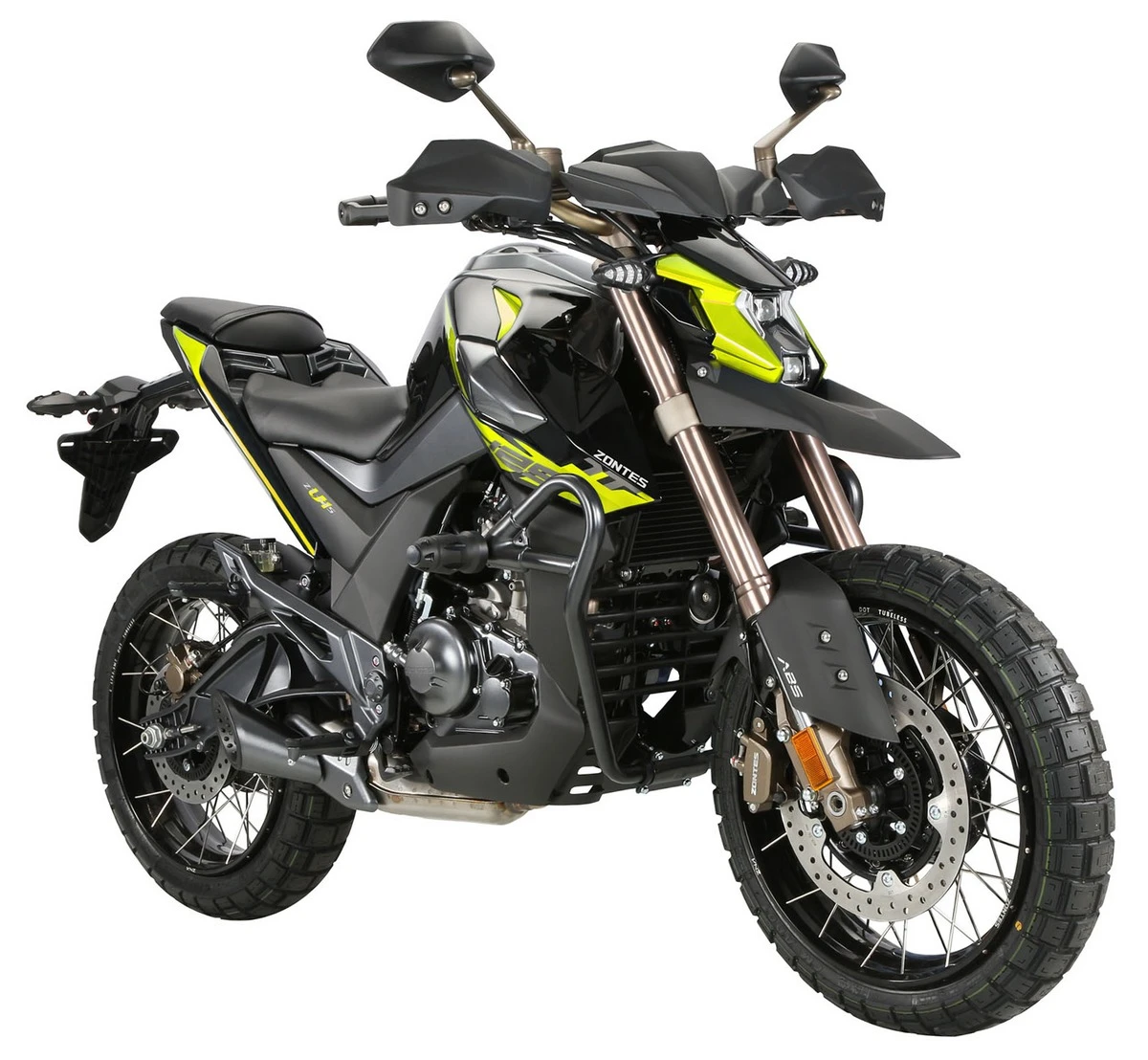 La 125 Hyper trail noir et jaune